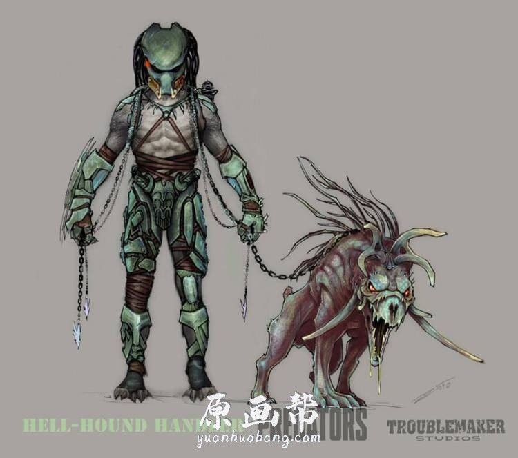 [科幻世界] The Predator Concept Art科幻星球角色原画设定集_CG原画资源