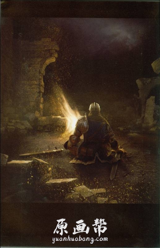 [游戏设定] 黑暗之魂1代官方艺术原画设定集 Dark Souls artbook_CG原画素材