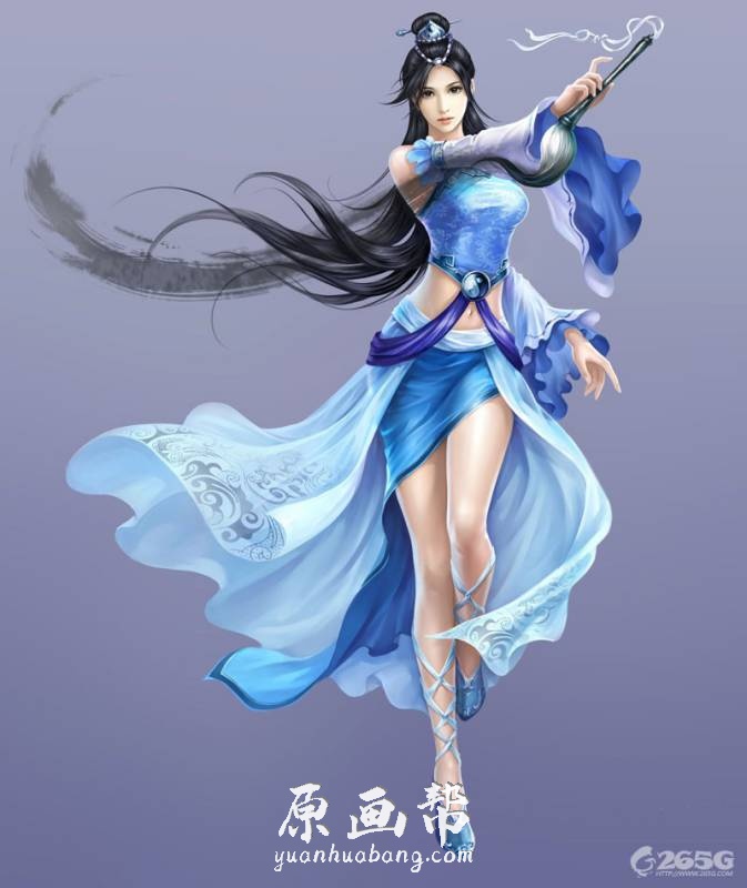 [日韩画风] 中国风-美女原画 (武侠篇）精选-Part One [73P]_CG原画素材