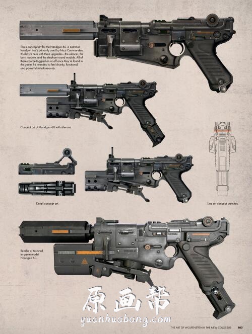 [游戏设定] The Art of Wolfenstein II The New Colossus德军总部2设定集_CG原画素材