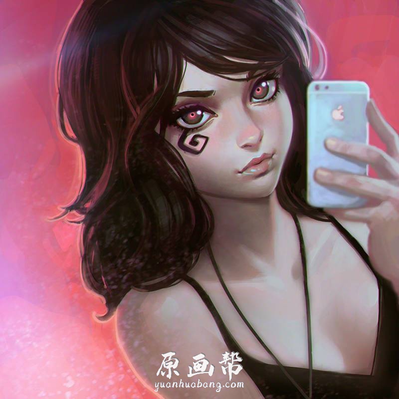 [日韩画风] 游戏角色素材 女性角色插画美图！！！！_CG原画素材