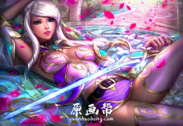 [日韩画风] Riot Games原画师Michelle Hoefener角色作品集 224P_CG原画资源