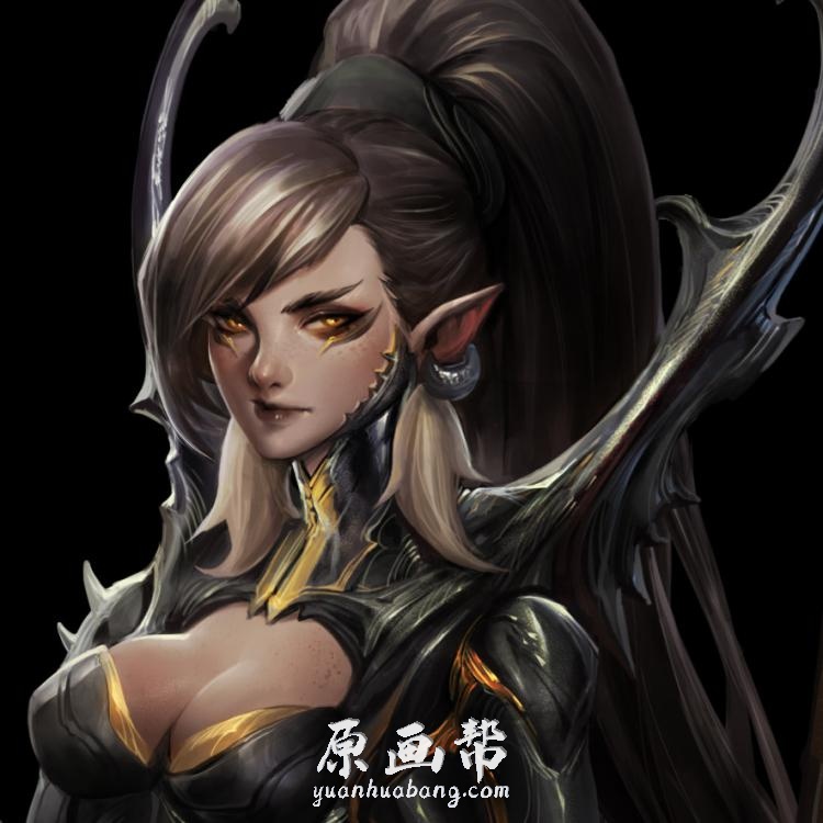 [日韩画风] Steve ZhengA站画师CG插画作品带部分线稿【469P】_CG原画资源