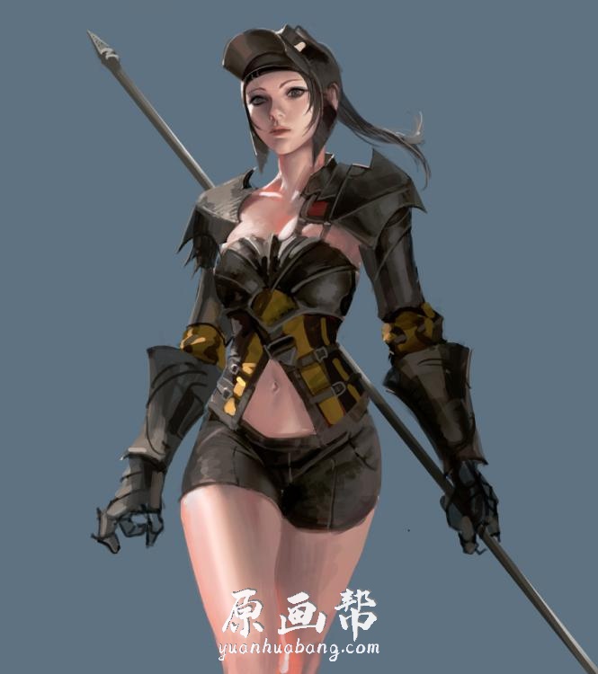 [日韩画风] YOUNG IL CHOI韩国画师角色CG原画作品 72P_CG原画资源