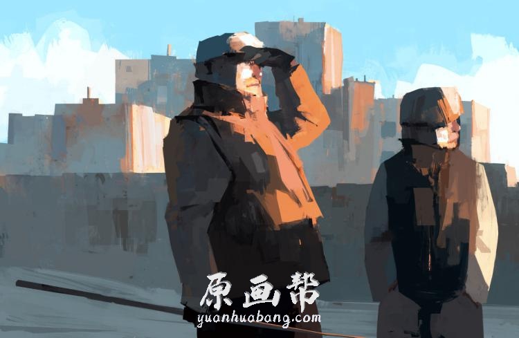 [日韩画风] 比利时画师Eric Cousin的CG插画作品  78P_CG原画资源