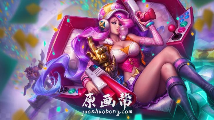 [日韩画风] 高清CG 4K图集 英雄联盟 League of Legends(30P)_CG原画资源