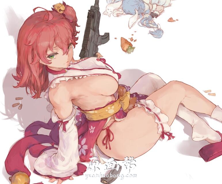 [cg插画] 21年10月更新艺术家Cutesexyrobutts绅士福利插画设计作品9P_CG原画素材4631