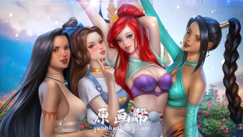 [cg插画] 21年12月53期 Ayyasap画师颜色鲜艳的人物CG插画设计107P_CG原画素材 4627