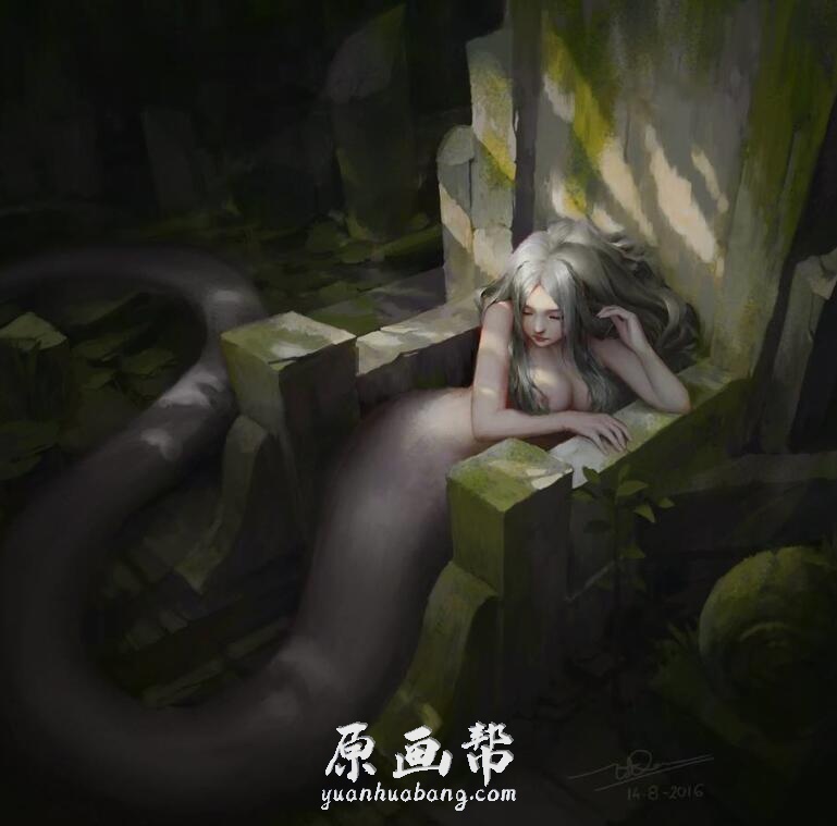 [cg插画] Dao Trong Le画师精致非凡的角色插画280P 17视频_CG原画素材4642