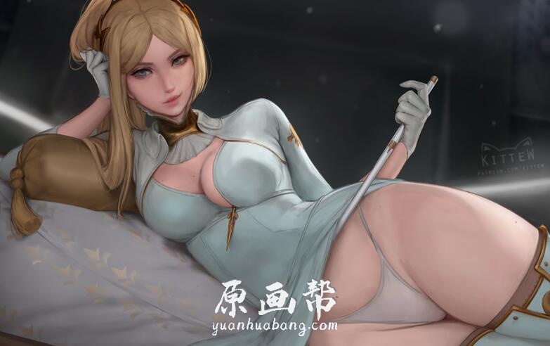 [cg插画] Kittew画师21年10月肉感十足的绅士福利CG插画作品188P_CG原画素材4649