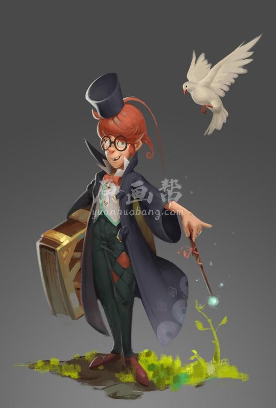 [cg插画] A站插画师Su116861261精品魔幻复古元素概念插画大作115p_CG原画资源5365