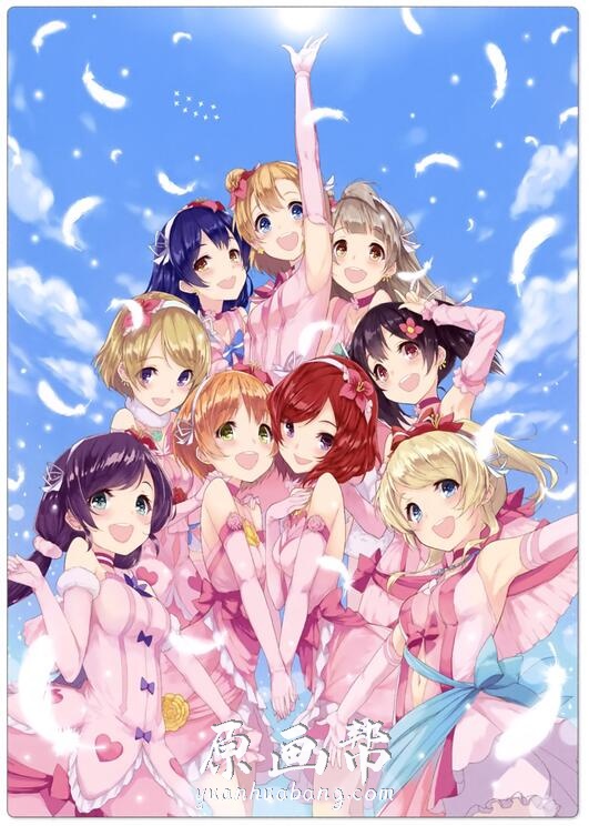 [日韩画风] LL同人的（love live monthly）illustration画集24P_CG原画素材 4772