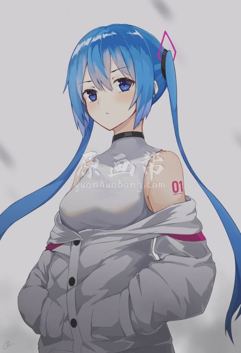 [精美壁纸] 双马尾 大眼睛 初音未来动漫精选高清壁纸插画 1148P_CG原画资源4812