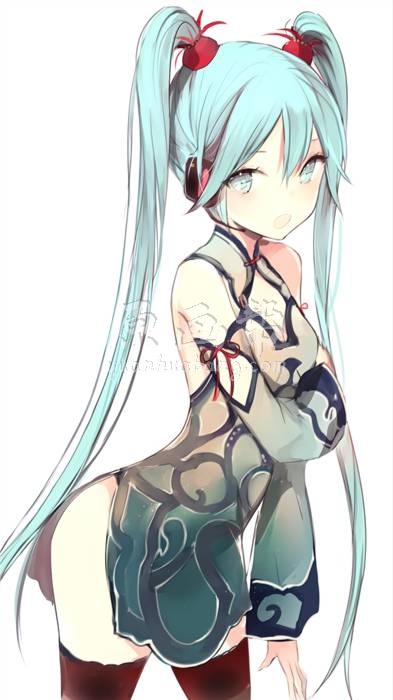 [精美壁纸] 双马尾 大眼睛 初音未来动漫精选高清壁纸插画 1148P_CG原画资源4812