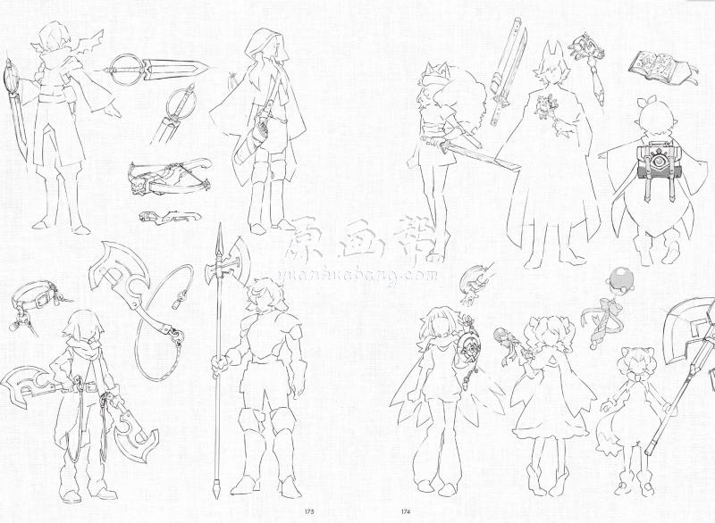 [日韩画风] 日本插画家原和弘[记录的地平线（ログ ホライズン、Log Horizon）]插画作品140p