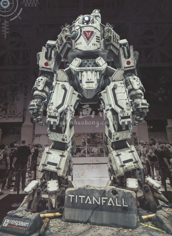 [游戏设定] 泰坦陨落Titanfall、泰坦天降的游戏 机械武器CG原画设定集197p_CG原画素材5574