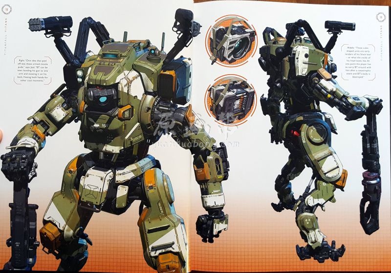 [游戏设定] 第一人称射击游戏 泰坦陨落2Titanfall2、泰坦天降2的机械设定图集94p_CG原画素材5586