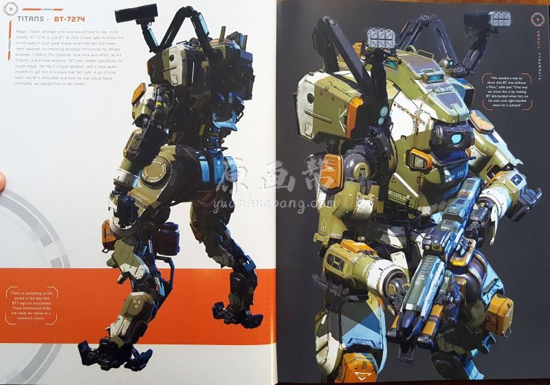 [游戏设定] 第一人称射击游戏 泰坦陨落2Titanfall2、泰坦天降2的机械设定图集94p_CG原画素材5586