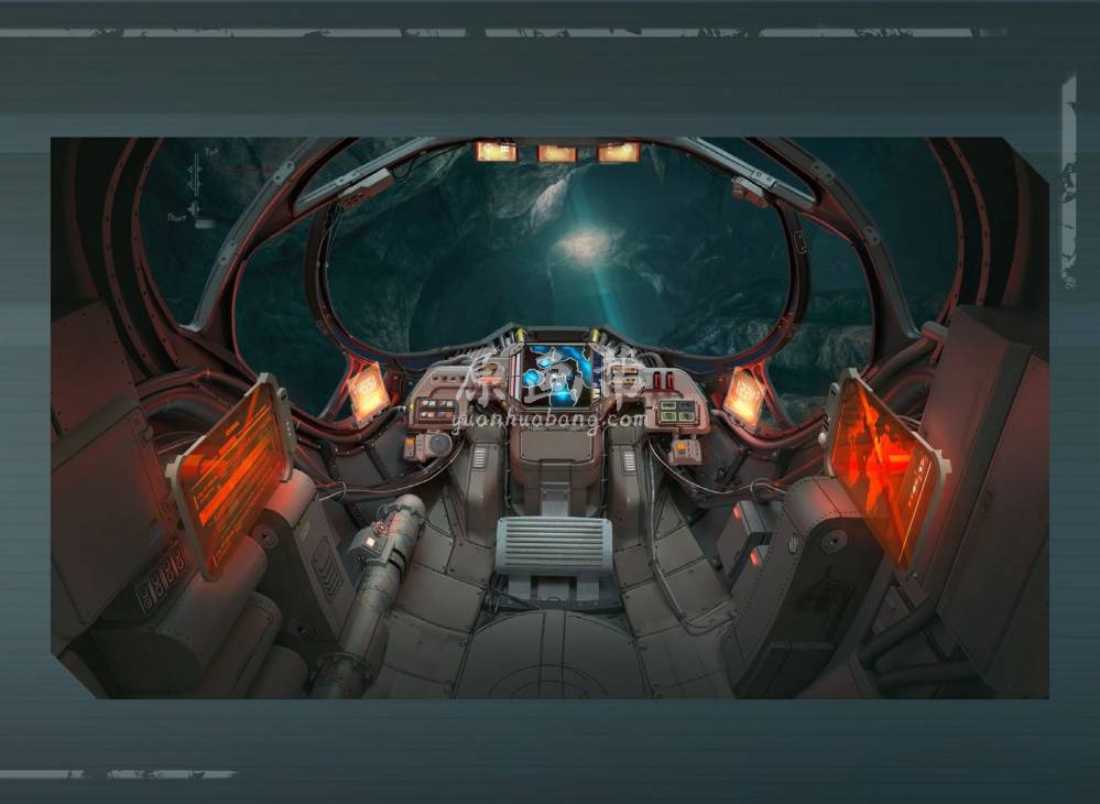 [游戏设定] 3D游戏未来水世界  深度侵袭Aquanox Deep Descent精美设定画集47P_CG原画素材下载6156