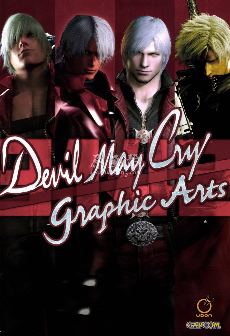 [游戏设定] 第四部动作冒险游戏（鬼泣（Devil May Cry））系列设定画集，非常精美228p_CG原画素材下载6167