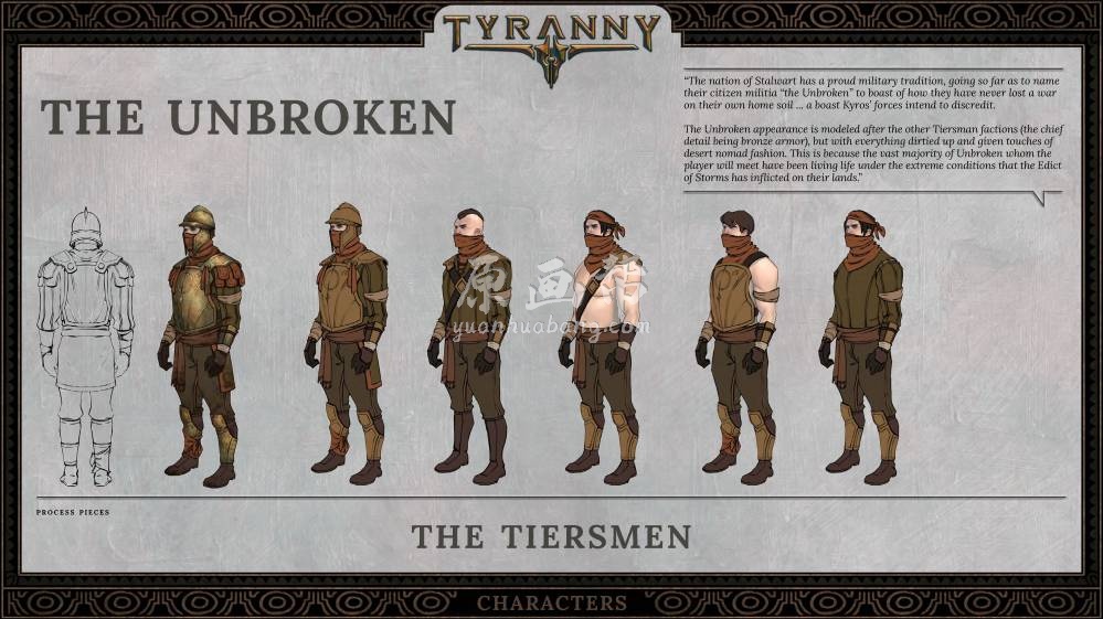 [游戏设定] 经典风格RPG游戏[Tyranny]的原画美术设定60p_CG原画素材下载6171