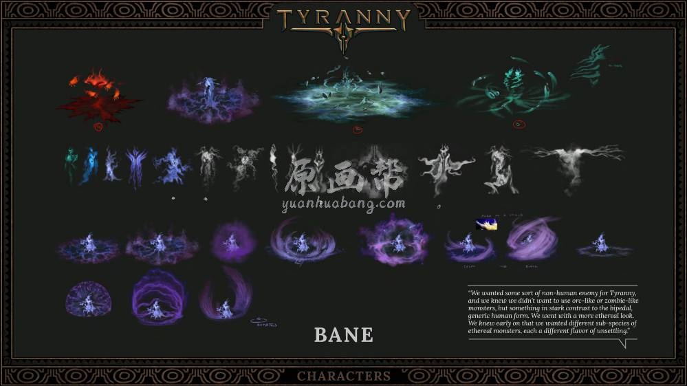 [游戏设定] 经典风格RPG游戏[Tyranny]的原画美术设定60p_CG原画素材下载6171