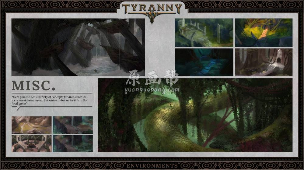 [游戏设定] 经典风格RPG游戏[Tyranny]的原画美术设定60p_CG原画素材下载6171