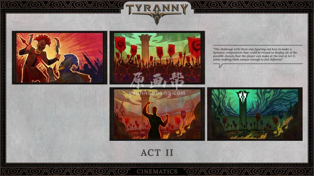 [游戏设定] 经典风格RPG游戏[Tyranny]的原画美术设定60p_CG原画素材下载6171