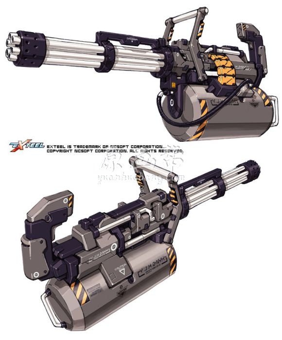 [3d设计] 2005P 枪械枪炮激光热武器3D作品参考_7107