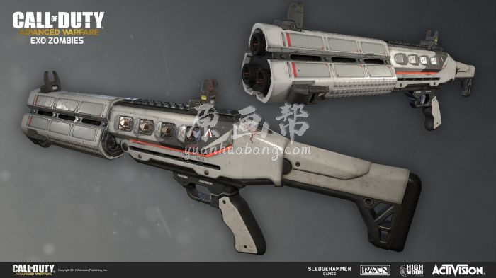 [3d设计] 3D科幻枪械设计 美国3D武器艺术家Ethan Hiley 132P高清_7108