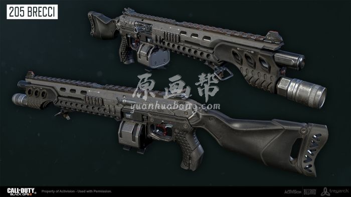 [3d设计] 3D科幻枪械设计 美国3D武器艺术家Ethan Hiley 132P高清_7108