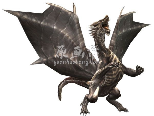 [3d设计] 【怪物猎人系列】各种龙角色怪物高清3D设定 417P_7122