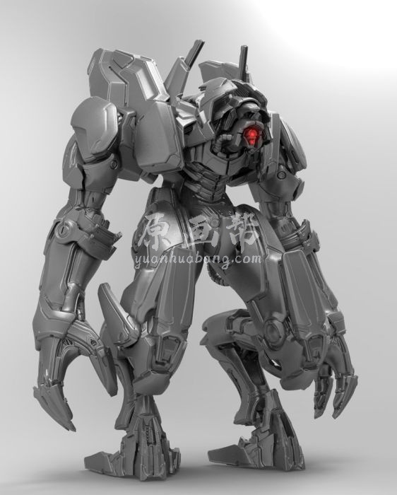 [CG设计] 写实科幻机甲 机械 渲染图 设计图 原画设计参考素材2000p_7155