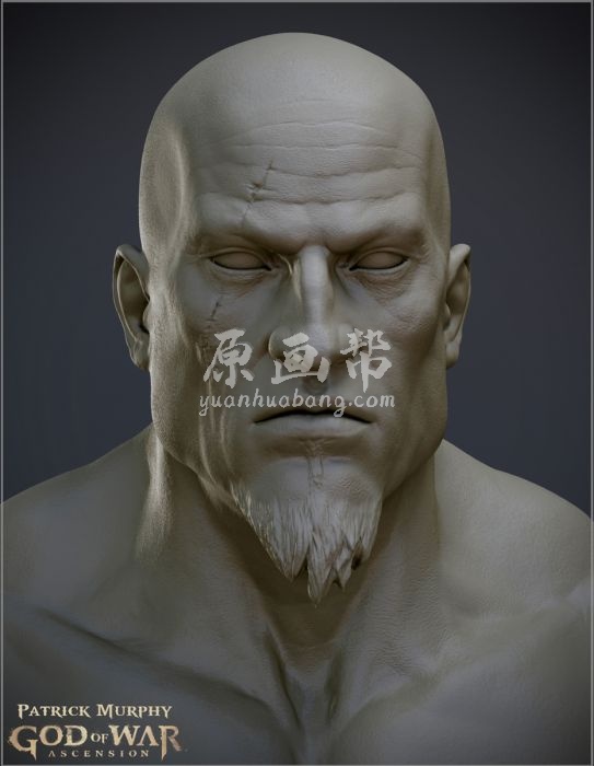 [游戏CG] 【战神4】角色zbrush 3D渲染高清图 69p_7186