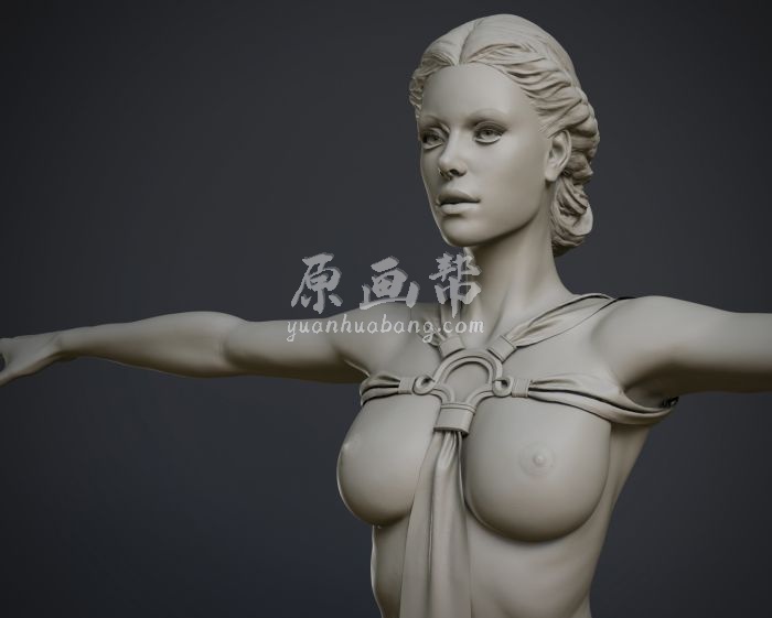 [游戏CG] 【战神4】角色zbrush 3D渲染高清图 69p_7186