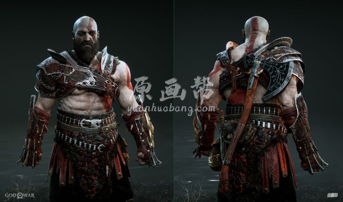 [游戏CG] 战神4 God of War 3D角色、场景、材质【905P】__7190