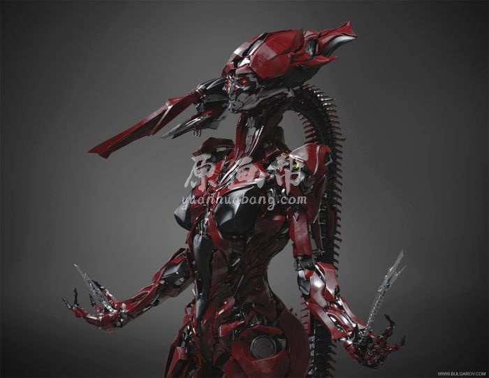 [游戏CG] 科幻机械鬼才建模师vitaly bulgarov 变形金刚4原版设计图 122P_7197