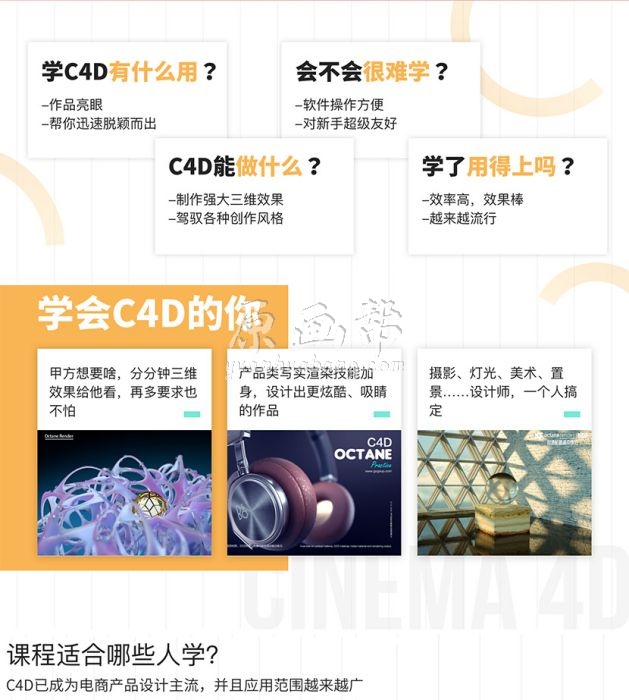 郭术生 C4D实战全能班第10期2020年（画质高清带素材）50G