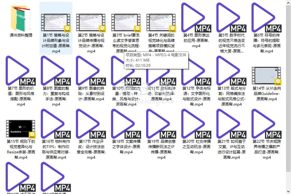 设计策略 · 视觉表现提升班 20年7月43.6G