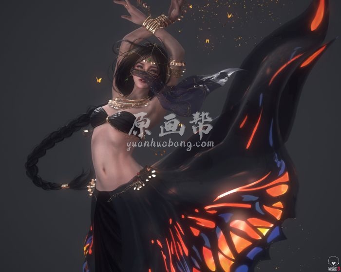 [3d设计] A站LEE GH韩国画师美如天仙的3D作品和视频 234P 7280_