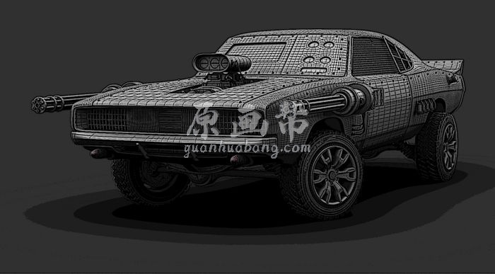 [CG设计] A站(artstation)画师Jomar Machado汽车未来科技 CG作品 626P 7248_