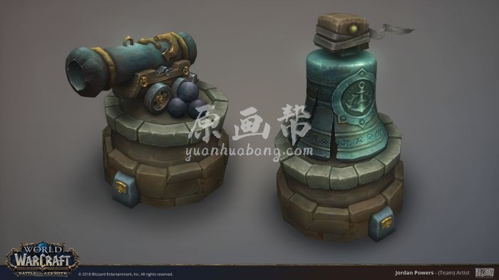 [游戏CG] A站(artstation)画师Jordan Powers 魔兽世界3D设定 18p 7268_